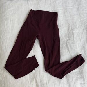 Lululemon 25” mulberry leggings